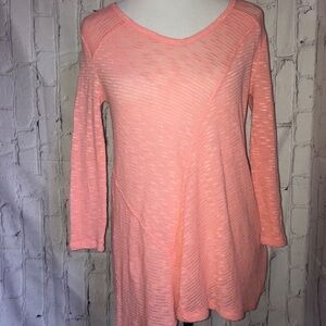 DKNY Pink Asymmetrical‎ Sweater | Small